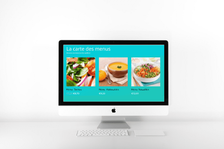 Site web Restauration en ligne Site web restauration en ligne