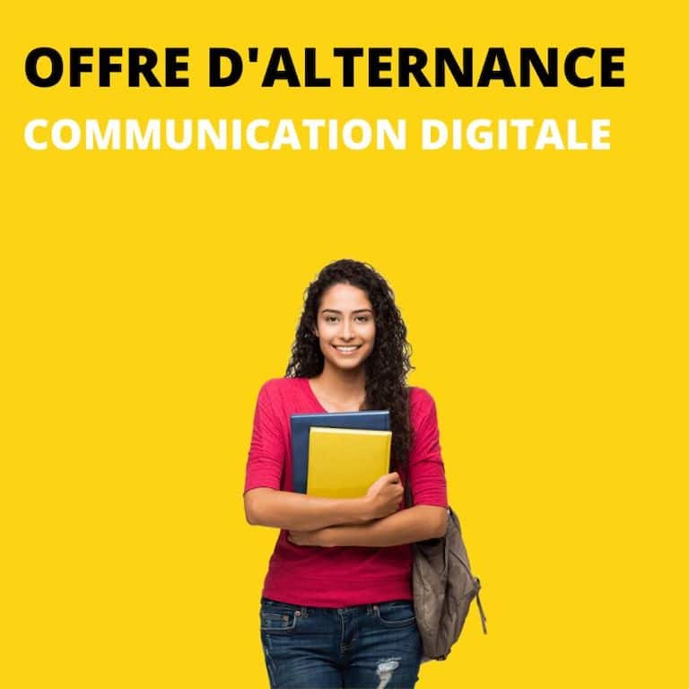 Offre alternance communication digitale Bordeaux