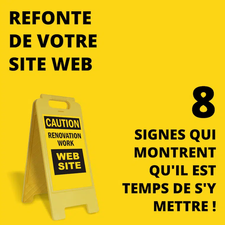Refonte site web : quand s'y mettre ?