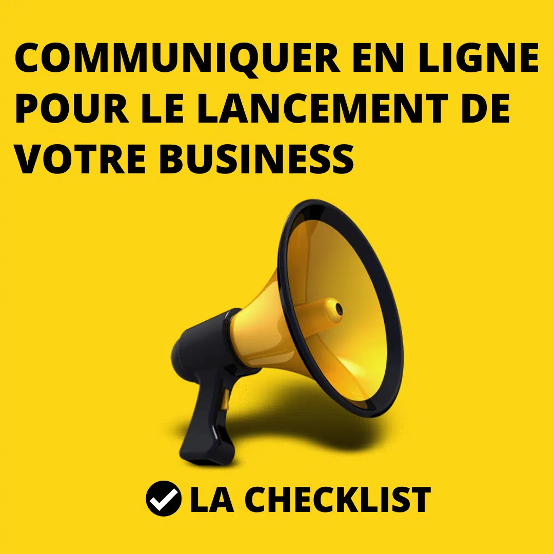 Communiquer en ligne lancement business