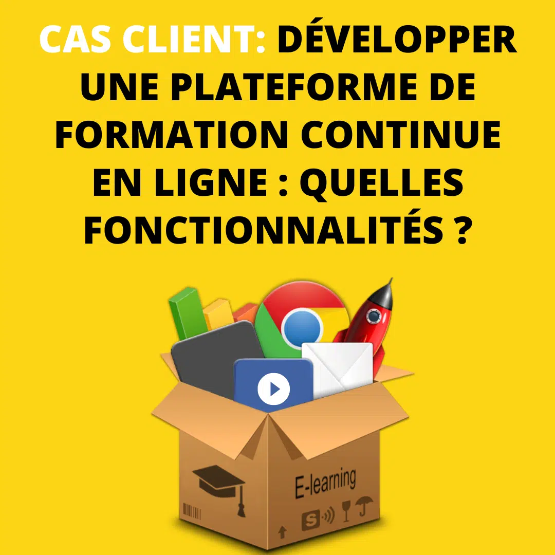 Plateforme de formation continue en ligne