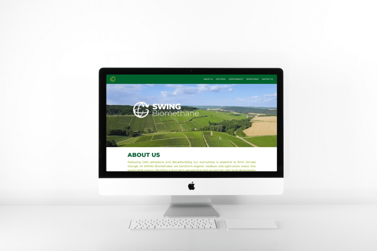 Site web vitrine energie Biogaz