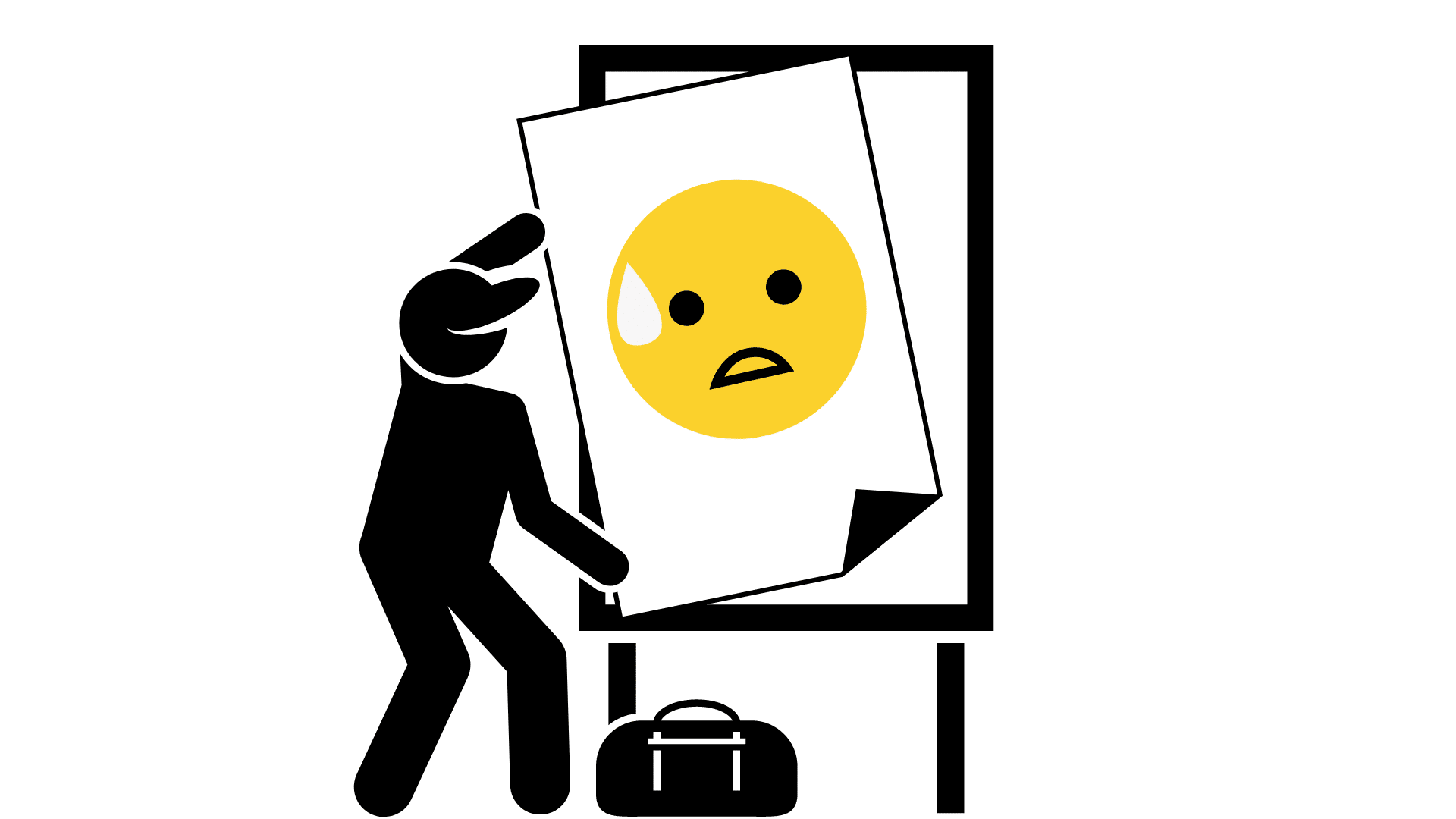 Emotion illustration publicitaire