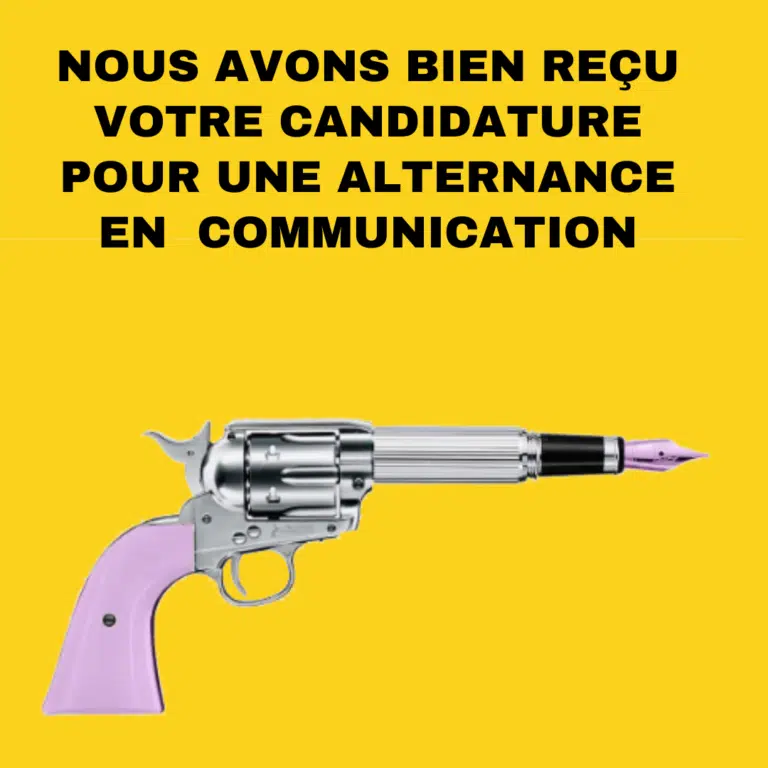 Votre candidature pour une alternance en communication