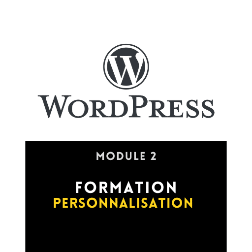 Formation wordpress - personnalisation