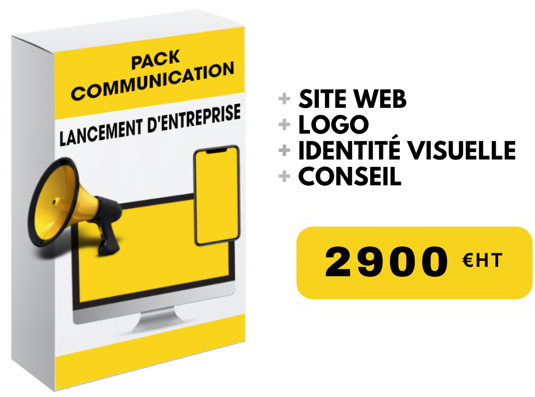 pack de communication pour le lancement d'une nouvelle entreprise