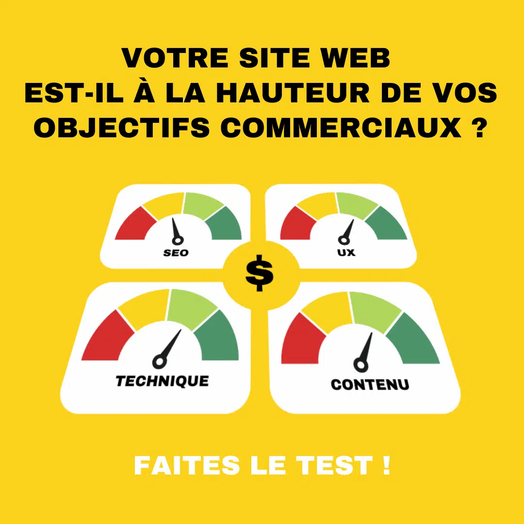 Test site web SEO technique contenu fonctionnalités UX