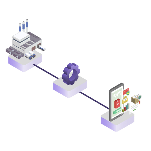 Digitalisation de processus métier industrie