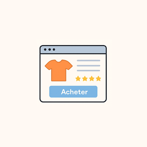e-commerce todo list fiche produit