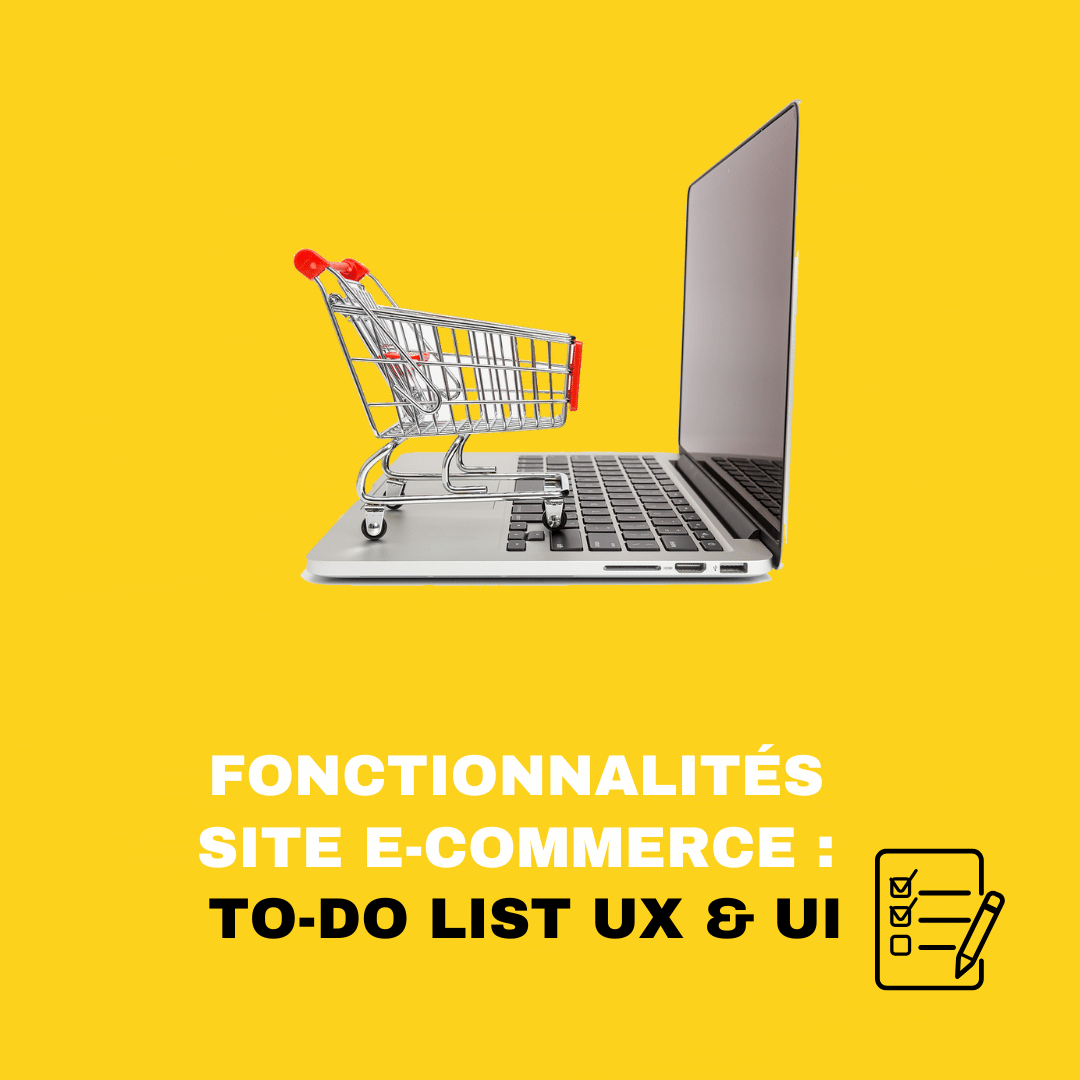 site e-commerce to-do list UX et UI