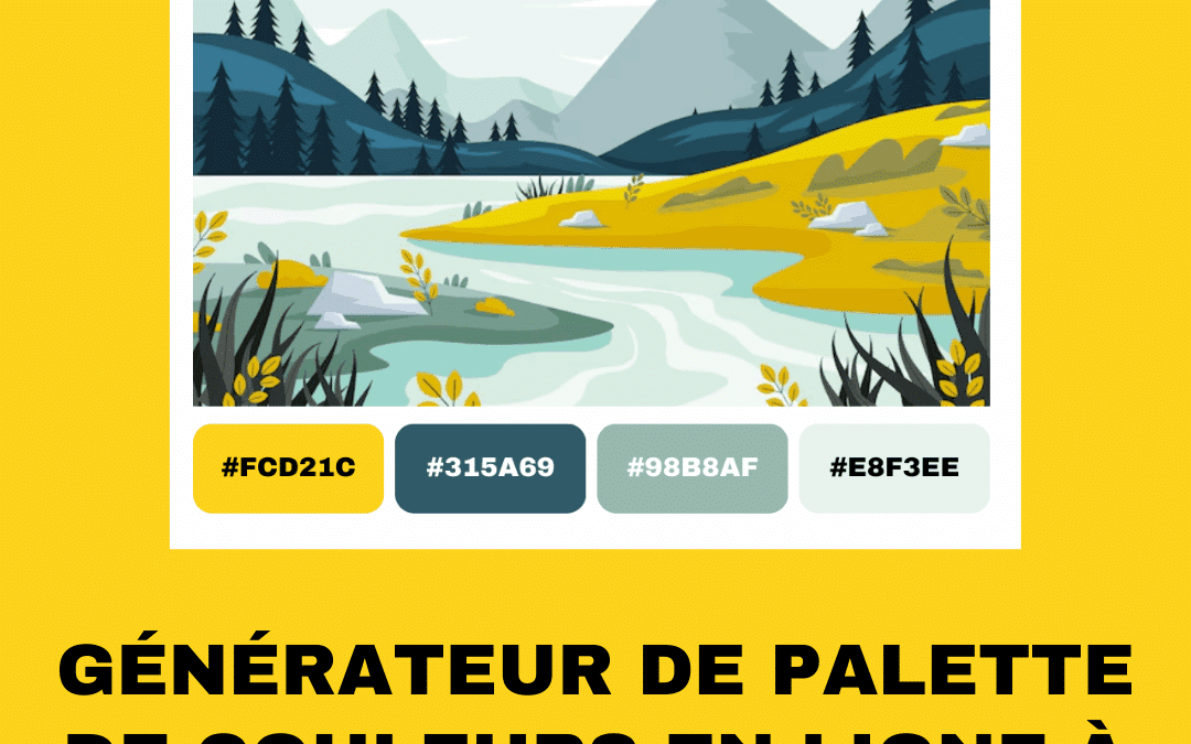 Découvrez notre générateur de palette de couleurs à partir d’une image