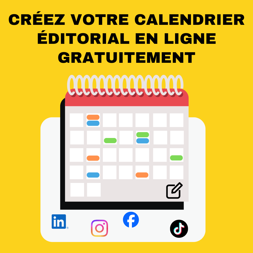 Créez votre calendrier éditorial en ligne gratuitement