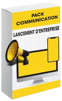 Pack de communication  pour lancement d'entreprise