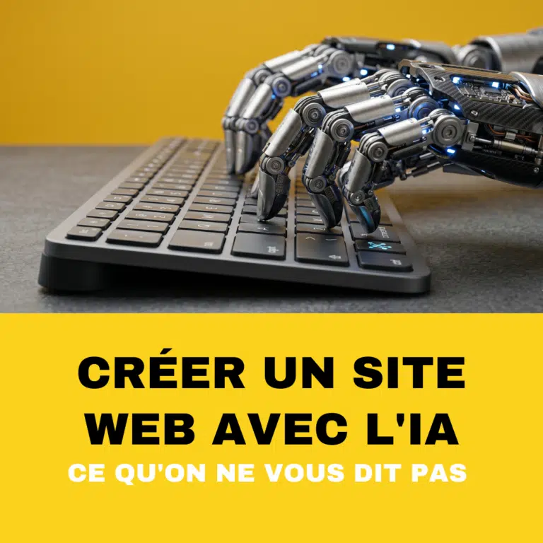 Créer un site web avec l&rsquo;IA : ce que l&rsquo;on ne vous dit pas