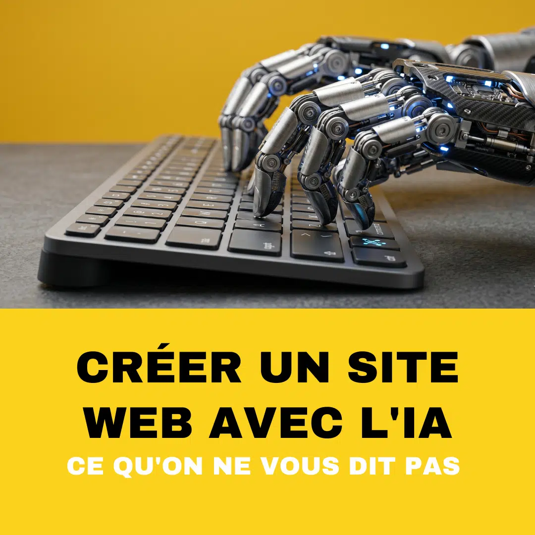 Créer un site web avec l'IA