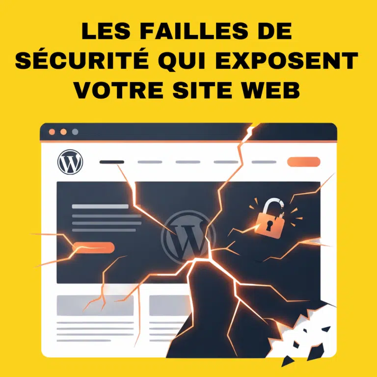 Les failles de sécurité qui exposent votre site web (et comment WordPress est particulièrement visé)