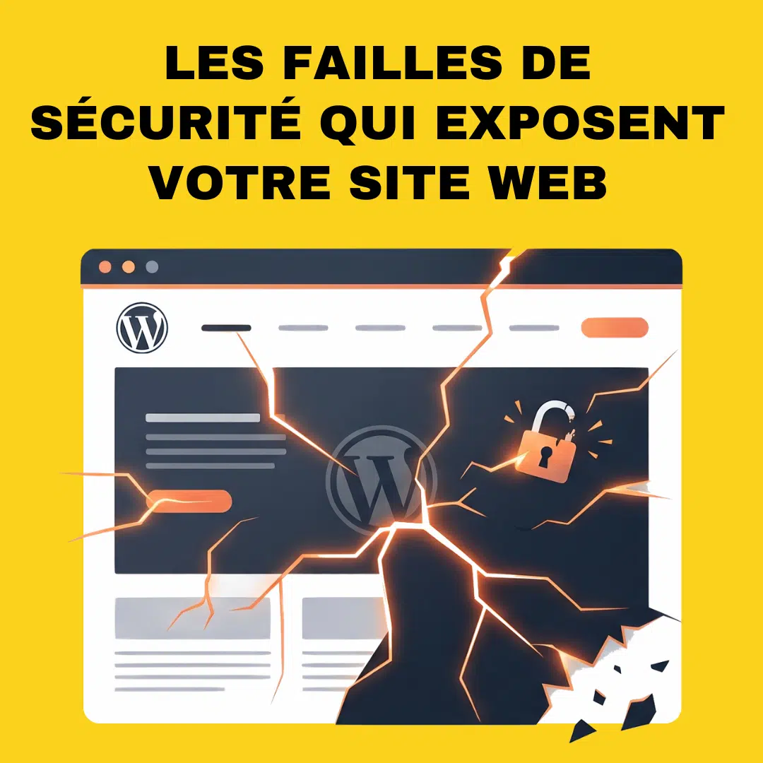 Les failles de sécurité qui exposent votre site web